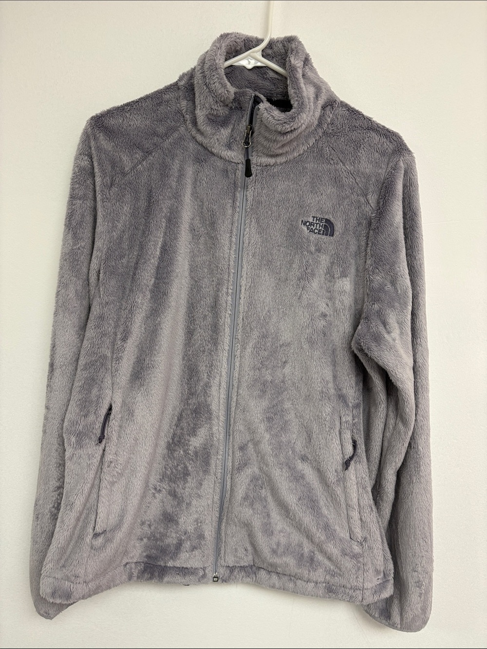 The North Face Women’s XL Osito Light Lavender Fleece Full Zip Jacket High Pile